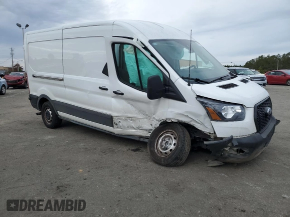 2023 Ford Transit Cargo with VIN 1FTBR1C89PKB12929, listed as a Copart auction lot 86371034 with 79,211 mi miles and Salvage Title. Bid and sale history available at carsss.com. Image 4.