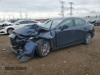2021 Mazda 3 Preferred z VIN 3MZBPBCL6MM214609, wystawiony jako Copart lot #58350055 z przebiegiem 30 053 mil mil oraz Szkoda całkowita • Salvage title. Historia ofert i sprzedaży dostępna na DreamBid. Obrazek 1.