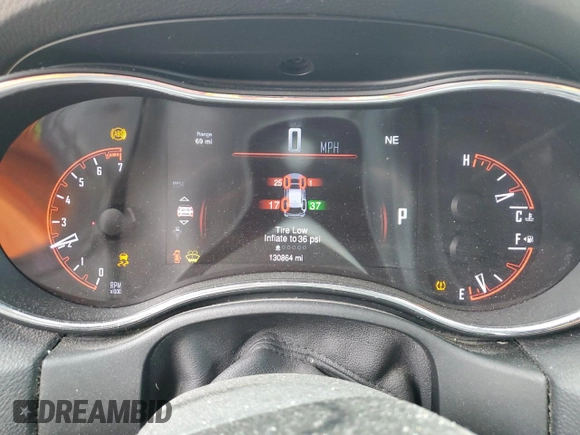 2015 Dodge Durango Citadel with VIN 1C4RDHEG5FC119976, listed as a Copart auction lot 89398065 with 130,864 mi miles and Clean title. Bid and sale history available at DreamBid. Image 9.