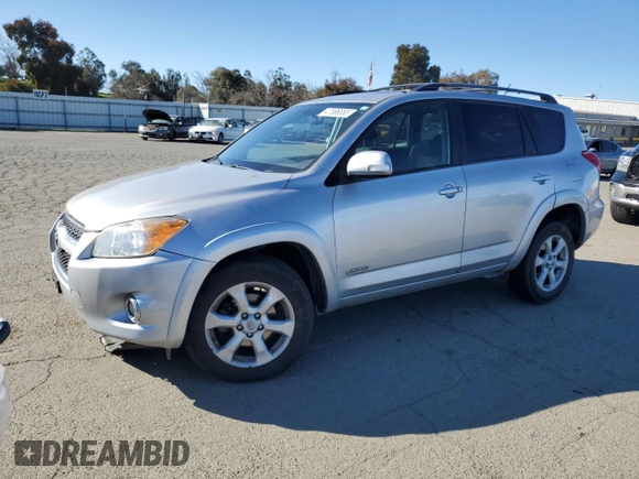 2010 Toyota RAV4 Limited with VIN 2T3YK4DV8AW005552, listed as a Copart auction lot 47586655 with 162,974 mi miles and Salvage title. Bid and sale history available at DreamBid. Image 1.