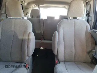 2014 Toyota Sienna LE with VIN 5TDJK3DC5ES093932, listed as a Copart auction lot 63611985 with 142,044 mi miles and Salvage title. Bid and sale history available at DreamBid. Image 10.