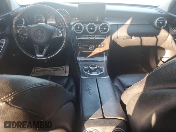 2017 Mercedes-Benz C 300 with VIN 55SWF4KB7HU210587, listed as a Copart auction lot 61988255 with 147,206 mi miles and Clean title. Bid and sale history available at DreamBid. Image 8.