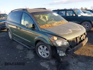 2004 Nissan Quest SL with VIN 5N1BV28U64N332378, listed as a IAAI auction lot 41300586 with 183,452 mi miles. Bid and sale history available at carsss.com. Image 1.