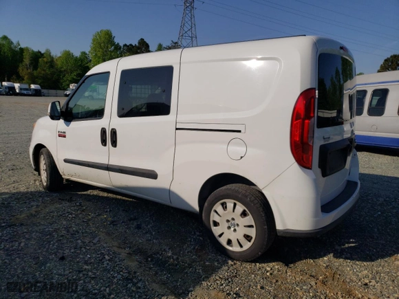 2018 Ram ProMaster City Cargo Van Tradesman SLT with VIN ZFBERFBB9J6J49795, listed as a Copart auction lot 53423125 with 195,333 mi miles and Clean Title. Bid and sale history available at carsss.com. Image 2.