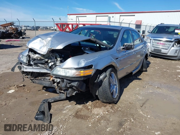 2008 Acura TL with VIN 19UUA66218A025877, listed as a IAAI auction lot 41654889 with 116,751 mi miles. Bid and sale history available at carsss.com. Image 17.