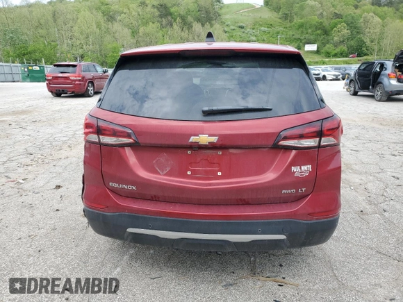 2023 Chevrolet Equinox LT z VIN 3GNAXUEGXPS150110, wystawiony jako Copart lot #54432245 z przebiegiem 37 486 mil mil oraz Szkoda całkowita • Salvage title. Historia ofert i sprzedaży dostępna na DreamBid. Obrazek 6.