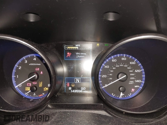 2015 Subaru Legacy Premium with VIN 4S3BNBF64F3044382, listed as a IAAI auction lot 41581415 with 143,556 mi miles and . Bid and sale history available at DreamBid. Image 7.