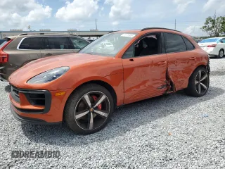 2024 Porsche Macan S с VIN WP1AG2A50RLB37858, выставлен на аукционе Copart как лот 51676305 с пробегом Не указан миль и Списание • Salvage title. История ставок и продаж доступна на DreamBid. Изображение 1.