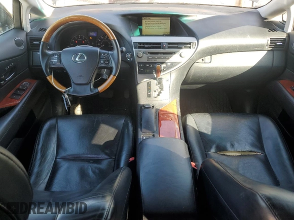 2010 Lexus RX 350 with VIN 2T2BK1BA7AC005651, listed as a Copart auction lot 49313855 with 295,153 mi miles and Non Repairable. Bid and sale history available at DreamBid. Image 8.