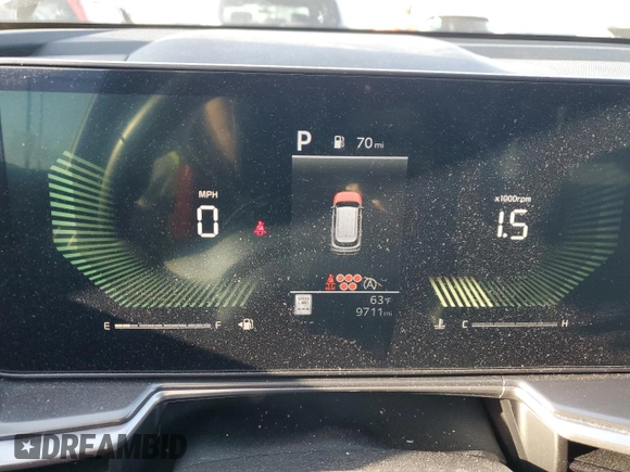 2024 Kia Sorento S z VIN 5XYRLDJC5RG289186, wystawiony jako Copart lot #53971495 z przebiegiem 9711 mil mil oraz Szkoda całkowita • Salvage title. Historia ofert i sprzedaży dostępna na DreamBid. Obrazek 9.