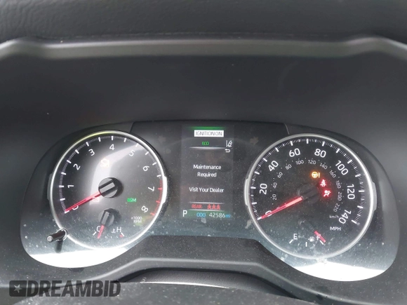 2020 Toyota RAV4 XLE with VIN 2T3P1RFV8LC122030, listed as a IAAI auction lot 41574567 with 42,586 mi miles and . Bid and sale history available at DreamBid. Image 7.