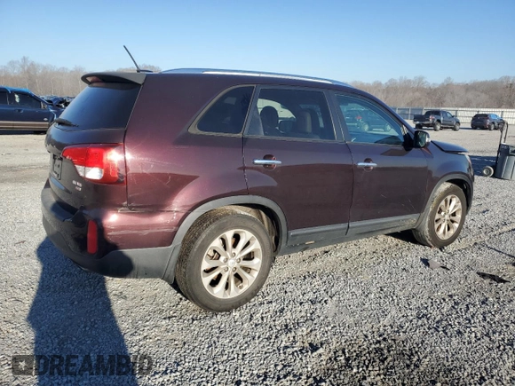 2014 Kia Sorento EX with VIN 5XYKU4A71EG522993, listed as a Copart auction lot 46736075 with 0 mi miles and Salvage Title. Bid and sale history available at carsss.com. Image 3.