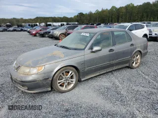 2005 Saab 9-5 Arc with VIN YS3ED49A053501465, listed as a Copart auction lot 75770374 with 0 mi miles and Salvage Title. Bid and sale history available at carsss.com. Image 1.