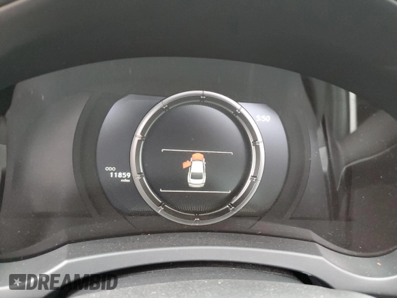 2023 Lexus IS 350 F Sport with VIN JTHGZ1E26P5032063, listed as a Copart auction lot 49692775 with 11,859 mi miles and Salvage title. Bid and sale history available at DreamBid. Image 9.
