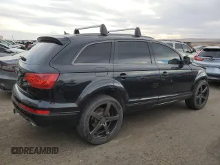 2013 Audi Q7 Prestige with VIN WA1VMAFE5DD012415, listed as a Copart auction lot 48998785 with 174,951 mi miles and Salvage title. Bid and sale history available at DreamBid. Image 3.
