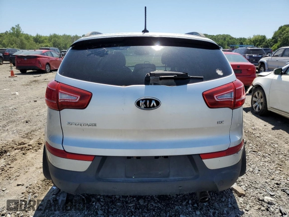 2011 Kia Sportage EX with VIN KNDPC3A2XB7018880, listed as a Copart auction lot 61464035 with 126,651 mi miles and Clean title. Bid and sale history available at DreamBid. Image 6.