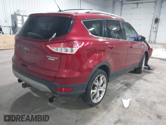2013 Ford Escape Titanium with VIN 1FMCU9J98DUA72061, listed as a IAAI auction lot 41979558 with 176,667 mi miles and . Bid and sale history available at DreamBid. Image 4.