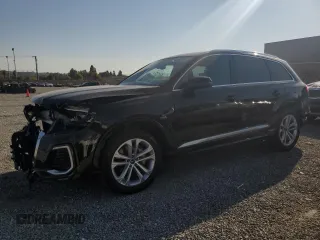 2025 Audi Q7 Premium with VIN WA1ACBF71SD002437, listed as a Copart auction lot 73171104 with 5,934 mi miles and Salvage title. Bid and sale history available at DreamBid. Image 1.