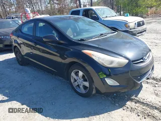 2012 Hyundai Elantra Limited with VIN KMHDH4AE7CU291603, listed as a IAAI auction lot 41893161 with 200,776 mi miles. Bid and sale history available at carsss.com. Image 1.