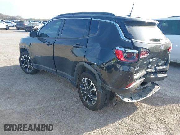 2024 Jeep Compass Limited with VIN 3C4NJDCN3RT579440, listed as a IAAI auction lot 41899578 with 36,289 mi miles and . Bid and sale history available at DreamBid. Image 3.