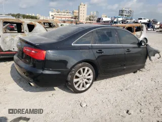 2015 Audi A6 2.0T Premium with VIN WAUFFAFC9FN030333, listed as a Copart auction lot 75189954 with 0 mi miles and Non Repairable. Bid and sale history available at carsss.com. Image 3.