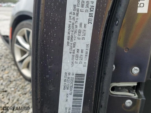 2016 Dodge Charger Road/Track with VIN 2C3CDXCT9GH241730, listed as a Copart auction lot 47652645 with 111,821 mi miles and Salvage Title. Bid and sale history available at carsss.com. Image 15.