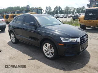 2017 Audi Q3 Premium z VIN WA1BCCFS7HR016546, wystawiony jako Copart lot #61943715 z przebiegiem 81 598 mil mil oraz Czysty tytuł • Clean title. Historia ofert i sprzedaży dostępna na DreamBid. Obrazek 4.