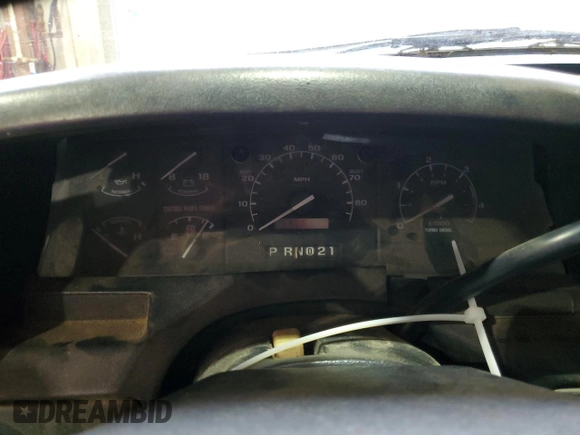 1997 Ford F-250 with VIN 1FTHX25F1VEC36996, listed as a Copart auction lot 45912135 with 344,882 mi miles and Clean title. Bid and sale history available at DreamBid. Image 9.