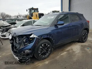 2022 Chevrolet TrailBlazer LT with VIN KL79MPS22NB126050, listed as a Copart auction lot 87888335 with 29,988 mi miles and Salvage Title. Bid and sale history available at carsss.com. Image 1.