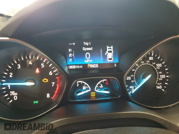 2018 Ford Escape SE z VIN 1FMCU9GD8JUC84420, wystawiony jako Copart lot #57386805 z przebiegiem 80 814 mil mil oraz Szkoda całkowita • Salvage title. Historia ofert i sprzedaży dostępna na DreamBid. Obrazek 9.
