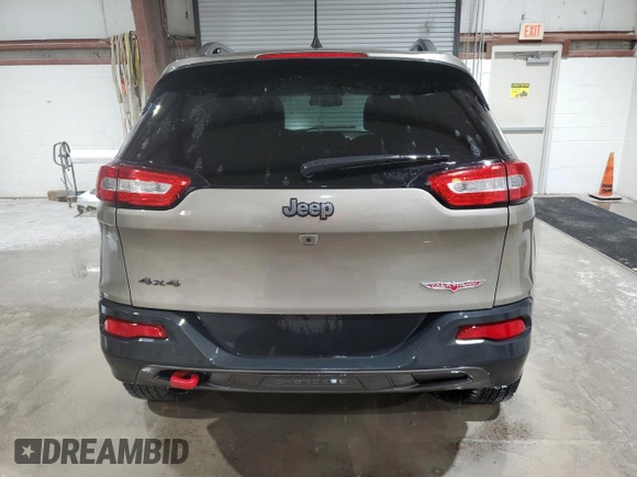 2017 Jeep Cherokee Trailhawk L Plus z VIN 1C4PJMBB4HW593615, wystawiony jako Copart lot #56342885 z przebiegiem 88 215 mil mil oraz Szkoda całkowita • Salvage title. Historia ofert i sprzedaży dostępna na DreamBid. Obrazek 6.