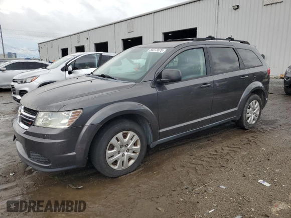 2016 Dodge Journey SE with VIN 3C4PDCAB1GT110587, listed as a Copart auction lot 56073675 with 186,044 mi miles and Clean Title. Bid and sale history available at DreamBid. Image 1.