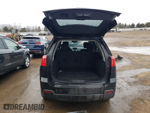 2015 GMC Terrain SLE with VIN 2GKALREK3F6353203, listed as a Copart auction lot 46621165 with 122,053 mi miles and Salvage Title. Bid and sale history available at DreamBid. Image 6.