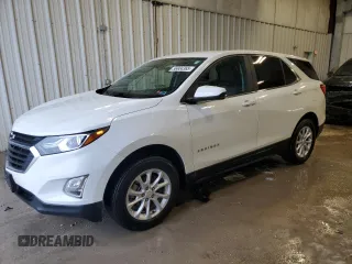 2021 Chevrolet Equinox LT with VIN 3GNAXUEV1MS169512, listed as a Copart auction lot 56604365 with 54,751 mi miles and Salvage title. Bid and sale history available at DreamBid. Image 1.