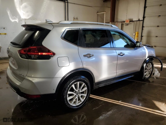 2020 Nissan Rogue SV with VIN KNMAT2MV3LP538894, listed as a Copart auction lot 43023435 with 66,374 mi miles and Salvage Title. Bid and sale history available at carsss.com. Image 3.
