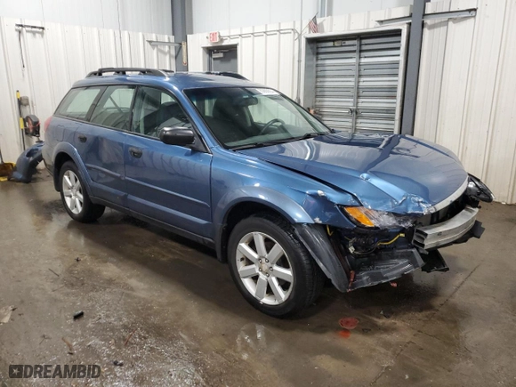2008 Subaru Outback (Natl) i with VIN 4S4BP61C887360809, listed as a Copart auction lot 83850804 with 175,374 mi miles and Salvage Title. Bid and sale history available at carsss.com. Image 4.