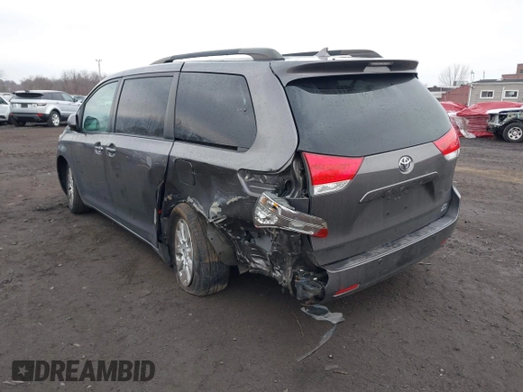 2012 Toyota Sienna XLE with VIN 5TDDK3DC7CS035444, listed as a IAAI auction lot 41640499 with 117,220 mi miles and . Bid and sale history available at DreamBid. Image 3.