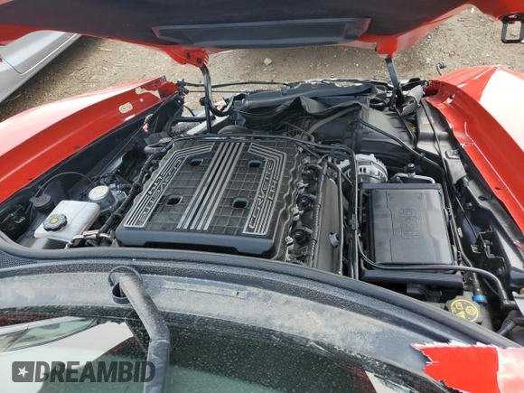 2017 Chevrolet Corvette Z06 3LZ with VIN 1G1YU2D60H5603880, listed as a Copart auction lot 62856854 with 23,022 mi miles and Salvage Title. Bid and sale history available at carsss.com. Image 11.