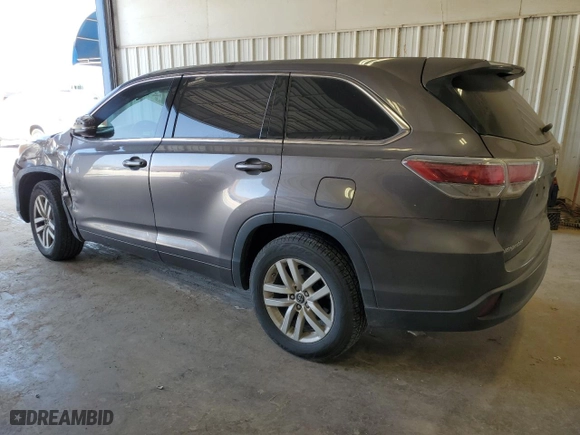 2016 Toyota Highlander LE with VIN 5TDZARFH6GS022405, listed as a Copart auction lot 51341905 with 138,898 mi miles and Salvage Title. Bid and sale history available at carsss.com. Image 2.