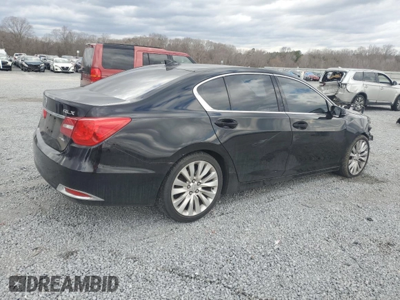 2015 Acura RLX Technology z VIN JH4KC1F54FC000422, wystawiony jako Copart lot #47426195 z przebiegiem 129 512 mil mil oraz Szkoda całkowita • Salvage title. Historia ofert i sprzedaży dostępna na DreamBid. Obrazek 3.