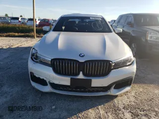 2019 BMW 7 Series 740i with VIN WBA7E2C57KB218038, listed as a Copart auction lot 77892043 with 51,471 mi miles. Bid and sale history available at carsss.com. Image 5.