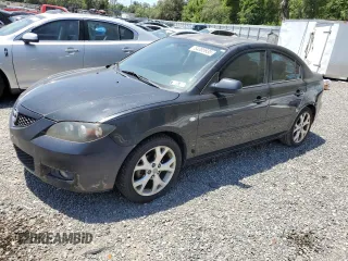 2009 Mazda Mazda3 i Touring Value with VIN JM1BK32G491214365, listed as a Copart auction lot 54385935 with 172,953 mi miles and Salvage Title. Bid and sale history available at carsss.com. Image 1.