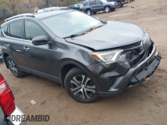 2017 Toyota RAV4 LE with VIN JTMBFREV3HJ704411, listed as a IAAI auction lot 40868831 with 102,729 mi miles. Bid and sale history available at carsss.com. Image 1.