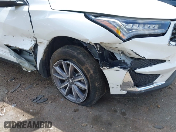 2021 Acura RDX Technology with VIN 5J8TC1H59ML023597, listed as a IAAI auction lot 41938661 with 43,441 mi miles and . Bid and sale history available at DreamBid. Image 17.