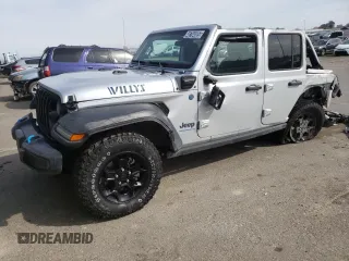 2023 Jeep Wrangler z VIN 1C4JJXN6XPW628940, wystawiony jako Copart lot #48704005 z przebiegiem 42 284 mil mil oraz Nie do naprawy • Non repairable. Historia ofert i sprzedaży dostępna na DreamBid. Obrazek 1.