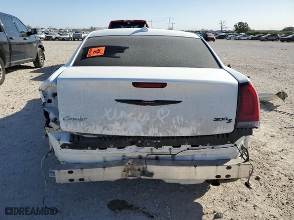 2021 Chrysler 300 with VIN 2C3CCABGXMH585616, listed as a Copart auction lot 87181234 with 0 mi miles and Salvage Title. Bid and sale history available at carsss.com. Image 6.