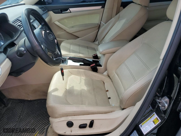 2013 Volkswagen Passat SE w/Sunroof with VIN 1VWBH7A38DC128488, listed as a Copart auction lot 53741205 with 149,118 mi miles and Salvage Title. Bid and sale history available at carsss.com. Image 7.