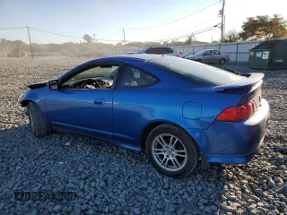 2006 Acura RSX with VIN JH4DC54846S019412, listed as a Copart auction lot 75256444 with 197,806 mi miles and Salvage Title. Bid and sale history available at carsss.com. Image 2.