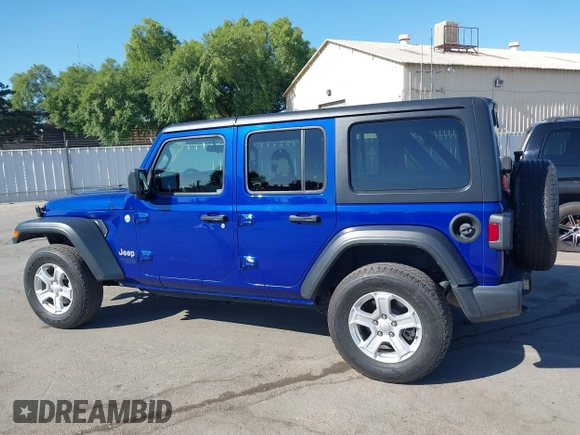 2018 Jeep Wrangler Unlimited Sport z VIN 1C4HJXDGXJW189321, wystawiony jako IAAI lot #42532856 z przebiegiem 46 559 mil mil oraz . Historia ofert i sprzedaży dostępna na DreamBid. Obrazek 15.
