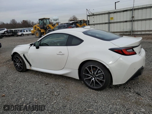 2023 Toyota GR86 with VIN JF1ZNBC17P8761781, listed as a Copart auction lot 80765984 with 8,717 mi miles and Salvage Title. Bid and sale history available at carsss.com. Image 2.